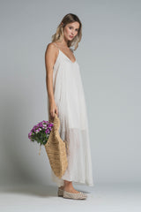 ALBA DRESS BRACES IN MIXED LYONCELL