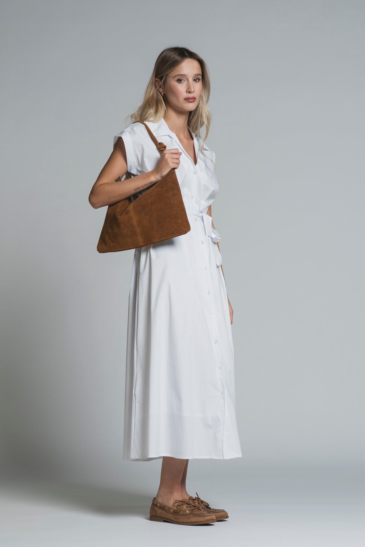 ARES DRESS SHIRT IN POPELINE