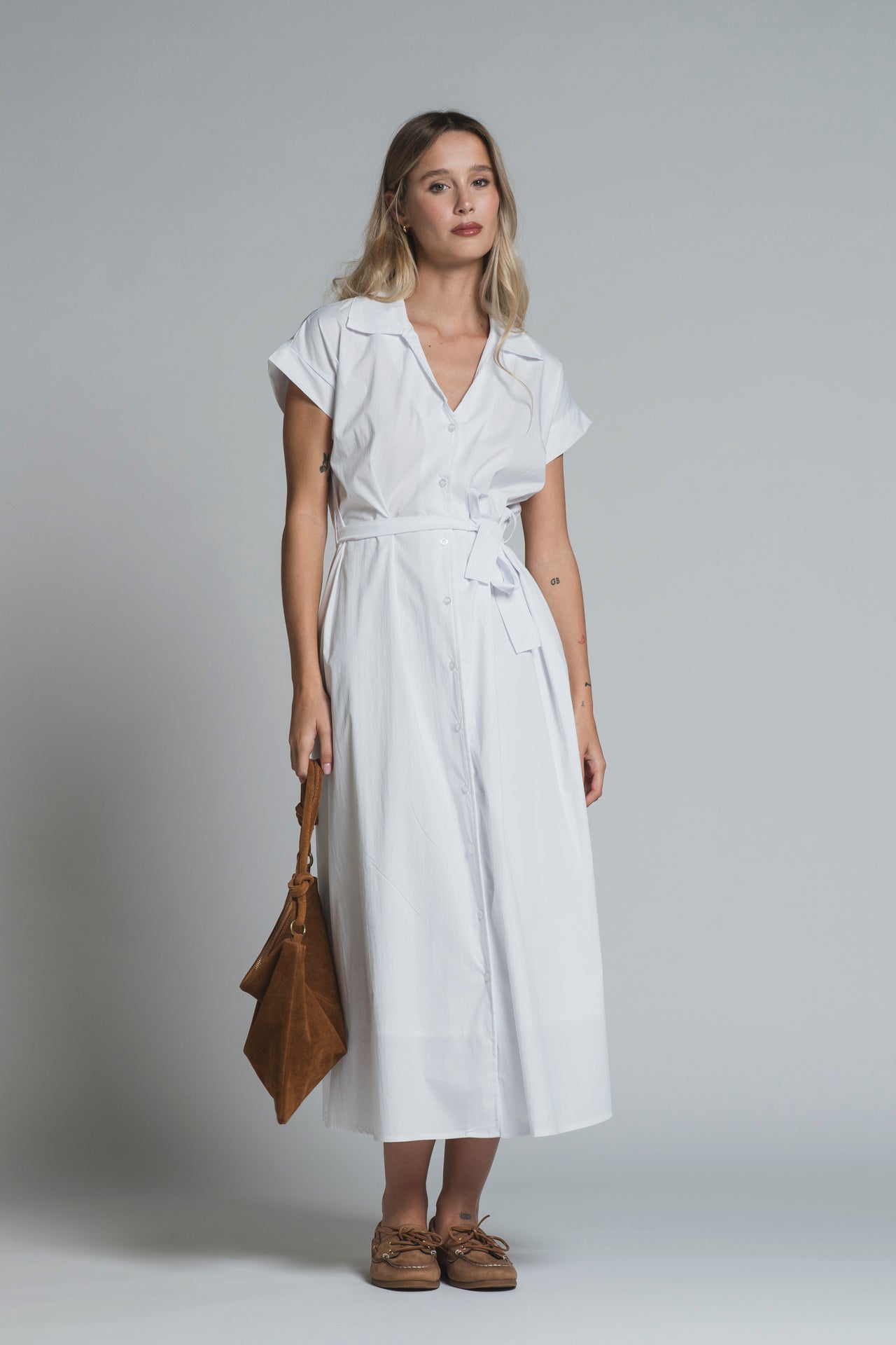 ARES DRESS SHIRT IN POPELINE