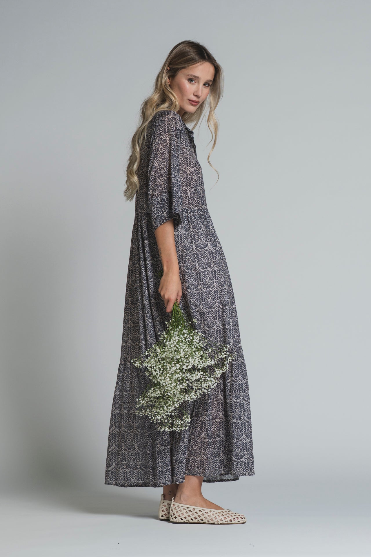 ATHENA DRESS SHIRT IN MUSSOLA