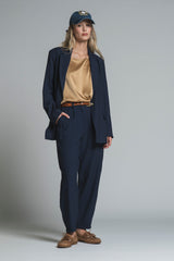 BENNY BLUSA IN SATIN VISCOSE