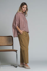 BELLE SHIRT IN MUSSOLA ALL OVER PRINT