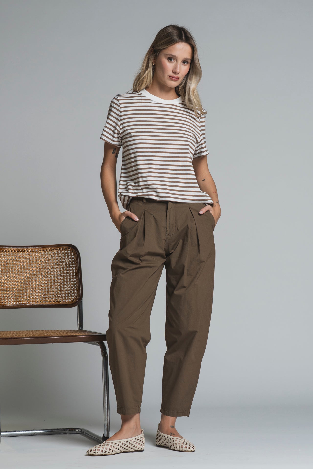 TILLIE TSHIRT REGULAR FIT IN MIXED  VISCOSE