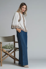 CARLA BLOUSE IN VISCOSE