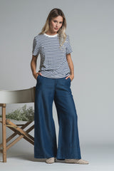 TILLIE TSHIRT REGULAR FIT IN MIXED  VISCOSE