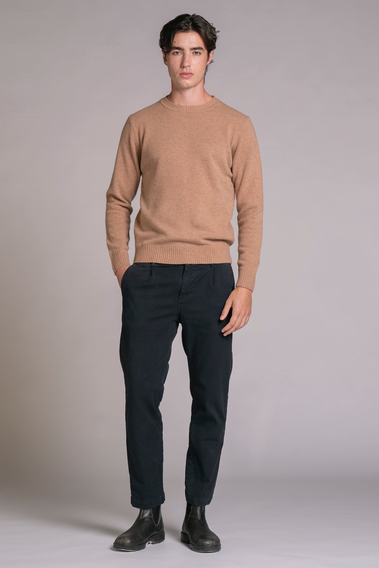 CHARLIE SWEATER IN LAMBSWOOL