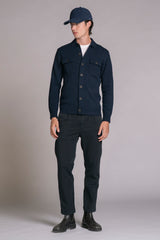ZACK OVERSHIRT MIXED WOOL