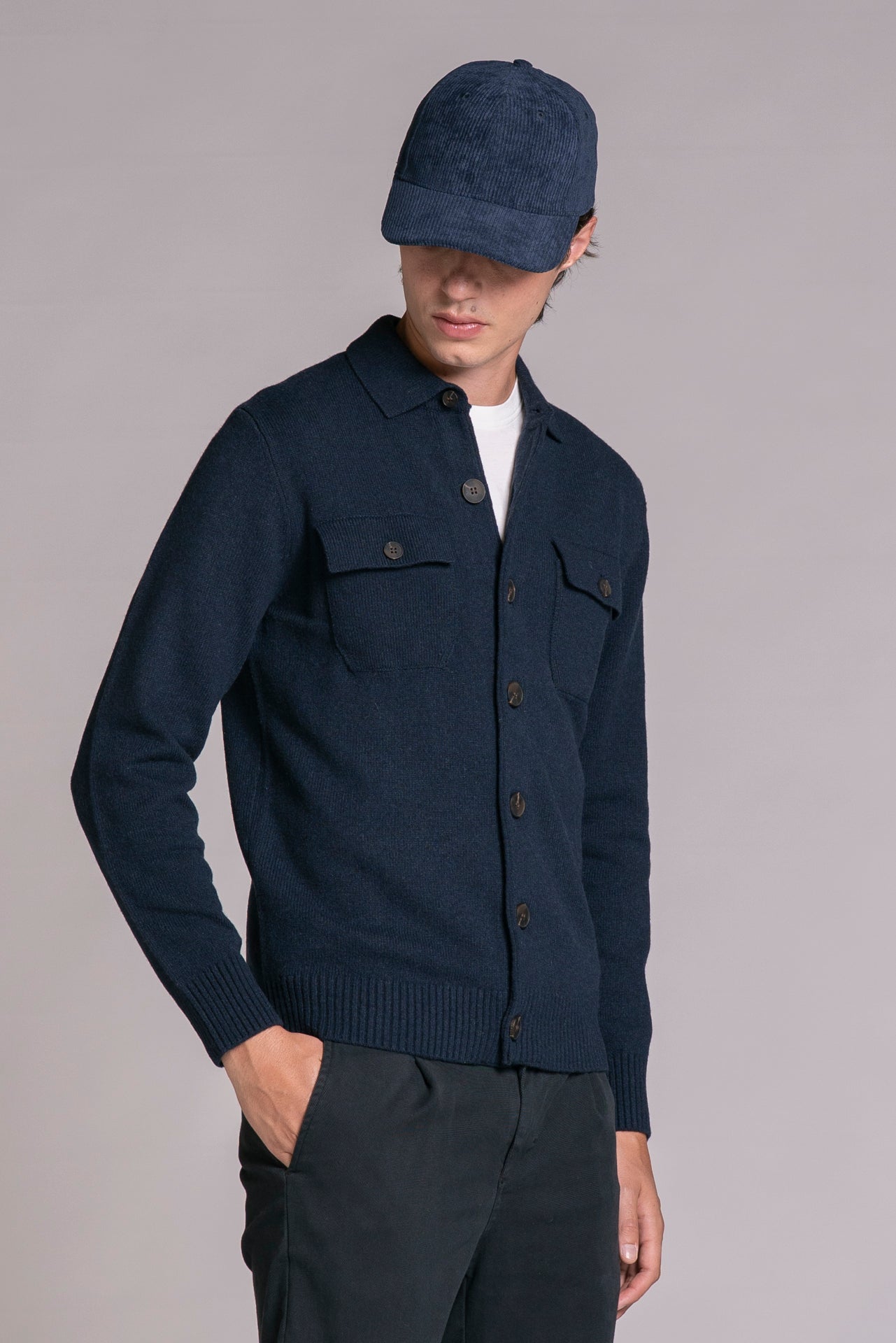 ZACK OVERSHIRT MIXED WOOL