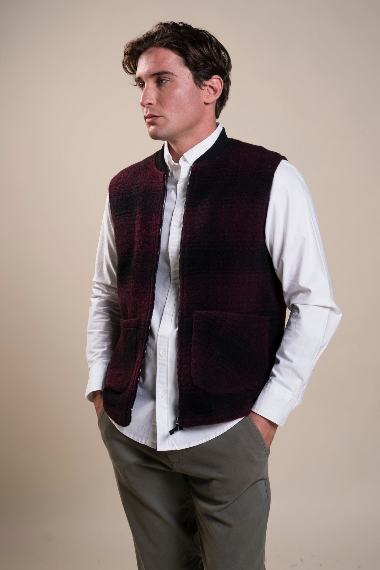 GAVIN CHECK GILET