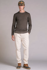 TRENT ROUND NECK IN MERINOS