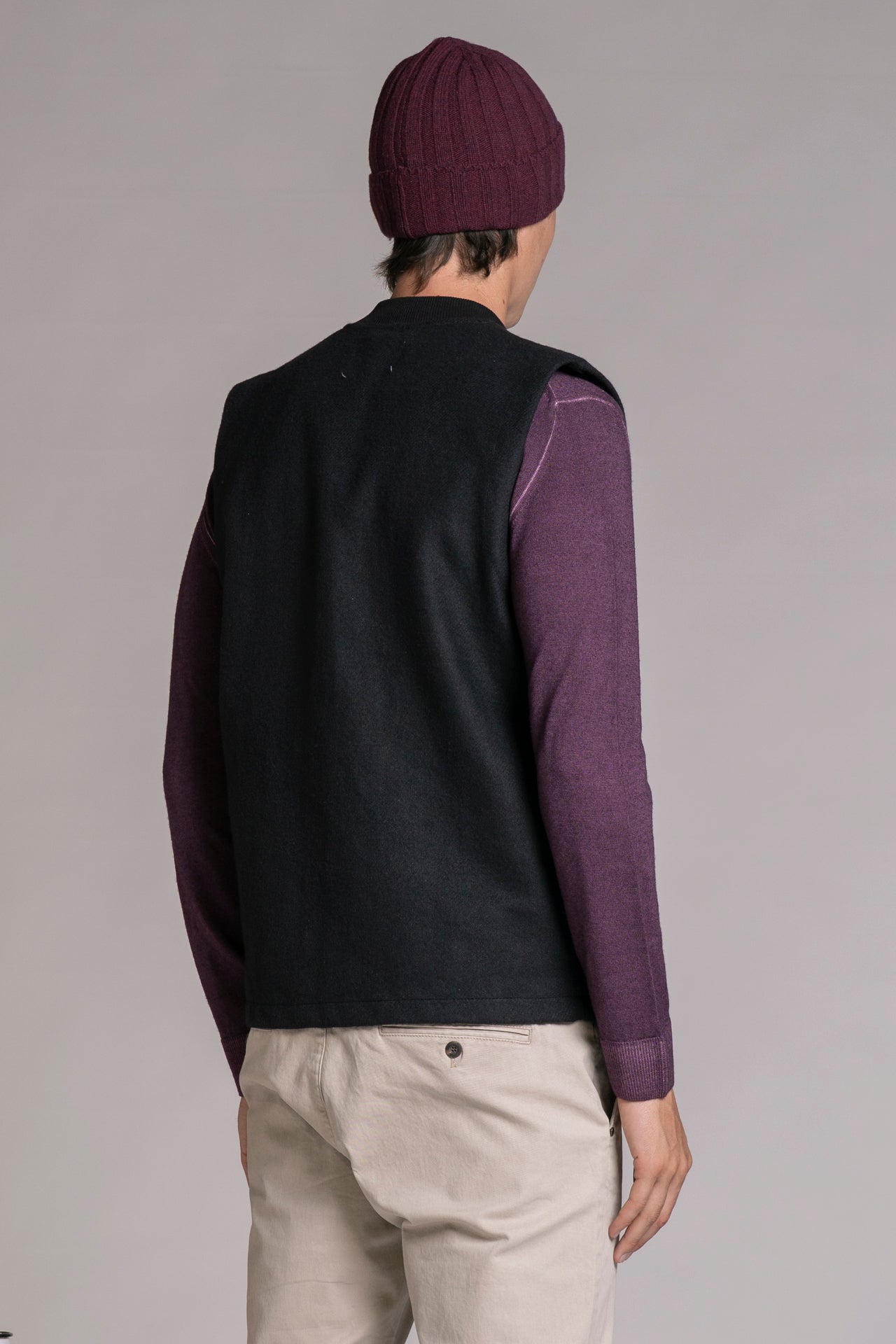 MARSH GILET MIXED WOOL