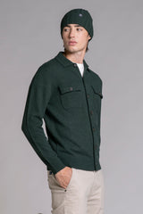 ZACK OVERSHIRT MIXED WOOL