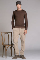 TRENT ROUND NECK IN MERINOS