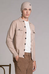 ZACK OVERSHIRT MIXED WOOL