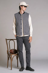 MARSH GILET MIXED WOOL
