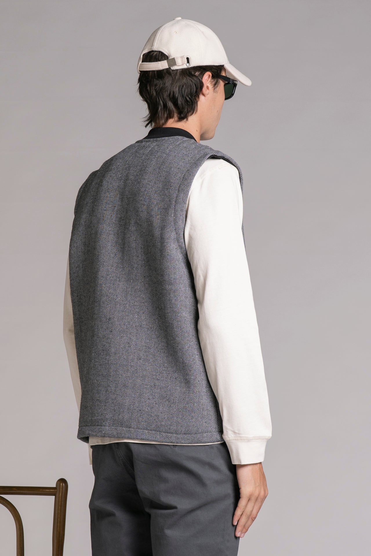 MARSH GILET MIXED WOOL