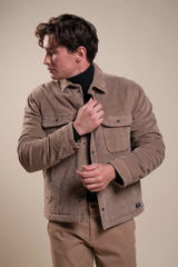 EDWARD OVER-SHIRT JACKET VELVET