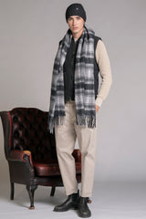 TERRY GILET IN BOILED WOOL