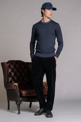 TRENT ROUND NECK IN MERINOS