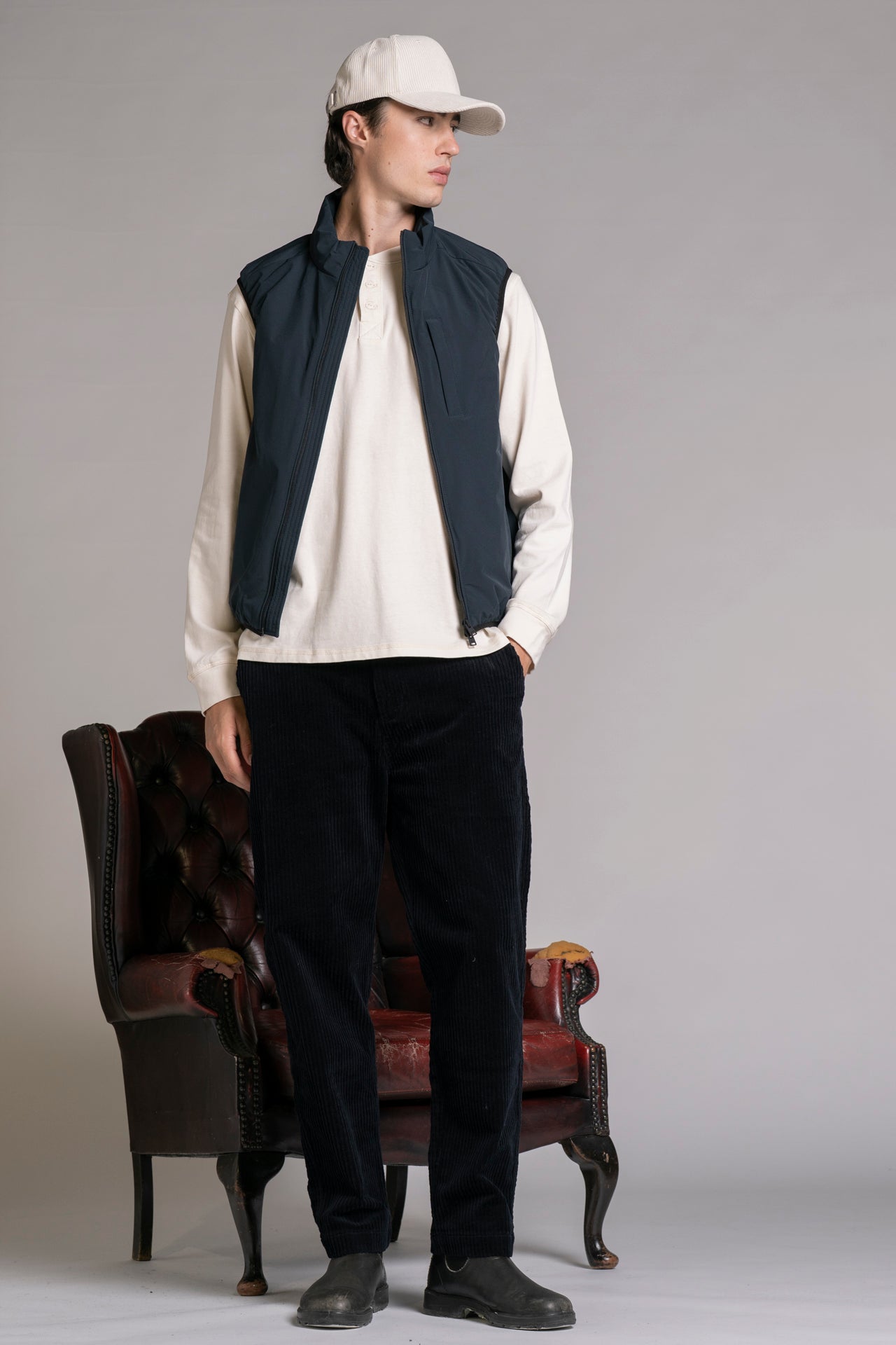 BRISTOL GILET IN NYLON
