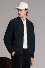 DOVER CARDIGAN IN BOILED WOOL