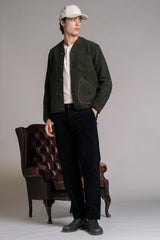 DOVER CARDIGAN IN BOILED WOOL