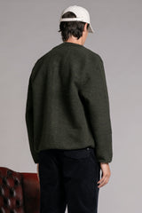 DOVER CARDIGAN IN BOILED WOOL