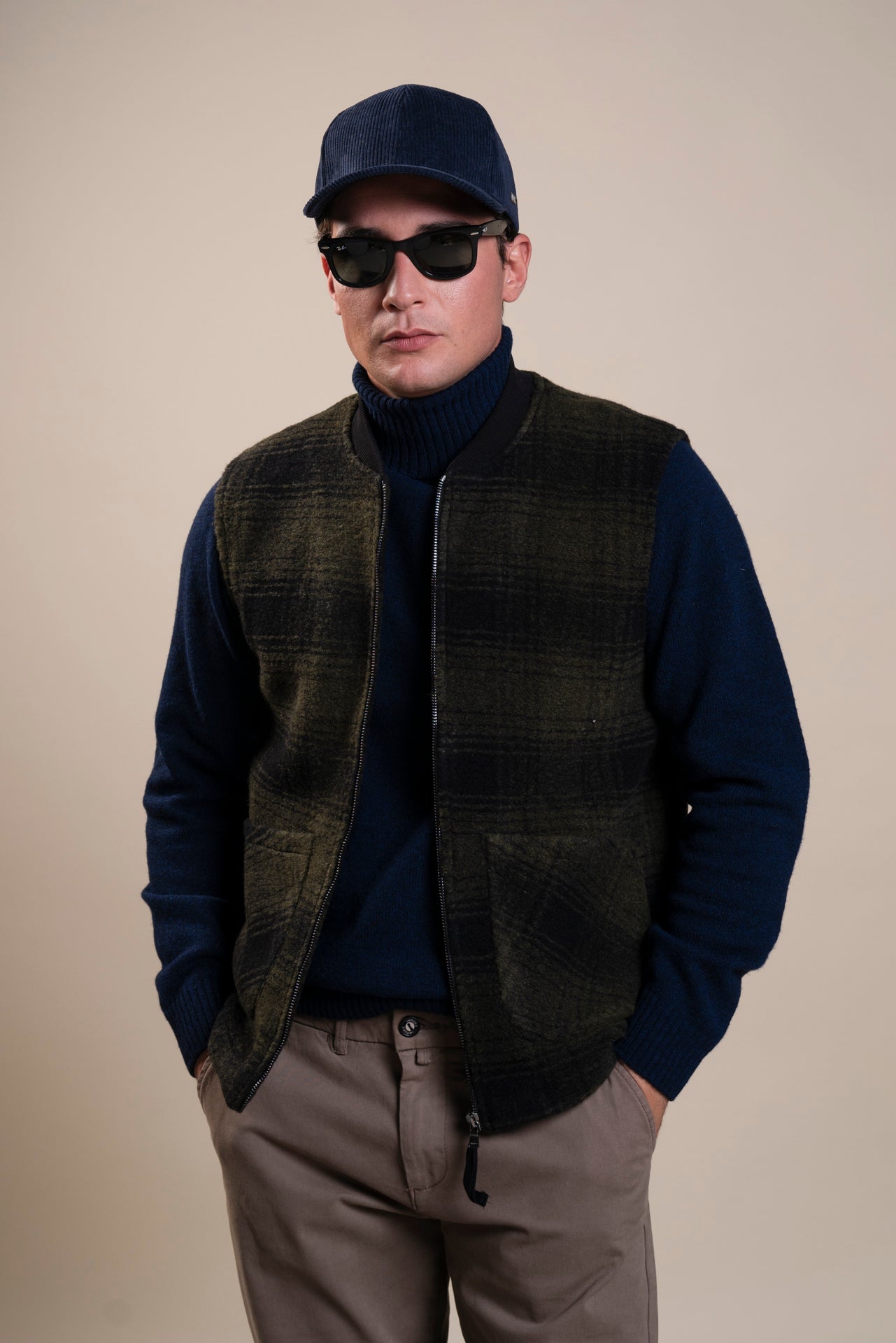 GAVIN CHECK GILET