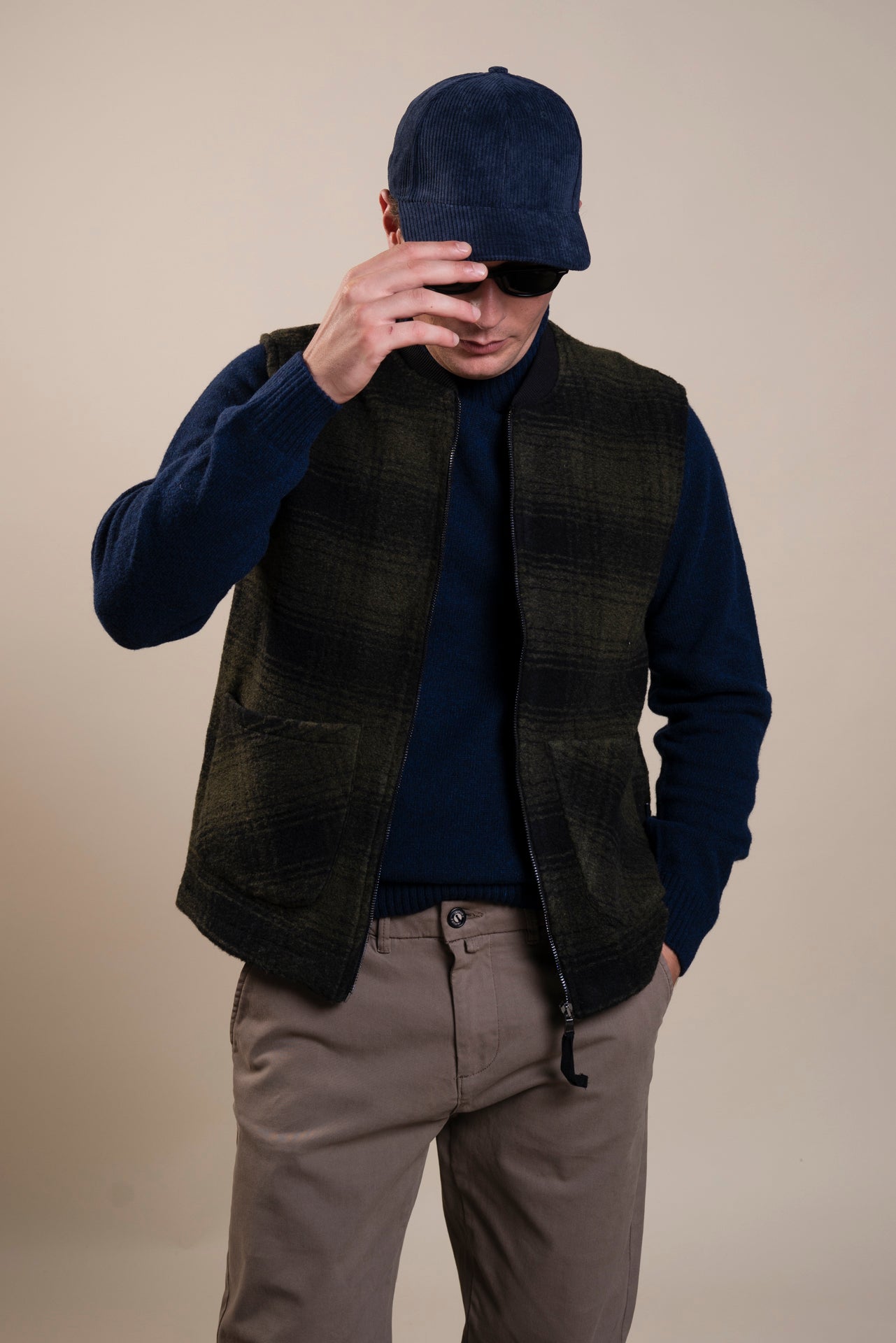 GAVIN CHECK GILET