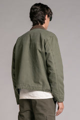 ORION SHORT JACKET IN CANVAS