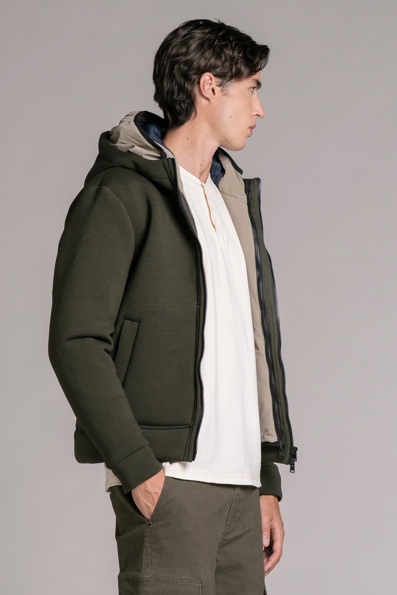 YORK JACKET HOODIE IN SCUBA 3 IN 1