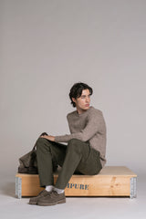 GEORGE SWEATER IN MIXED WOOL