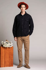 ROY OVERSHIRT IN MIXED WOOL