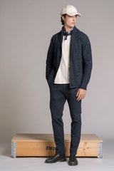 DANIEL CARDIGAN IN MOULINE'