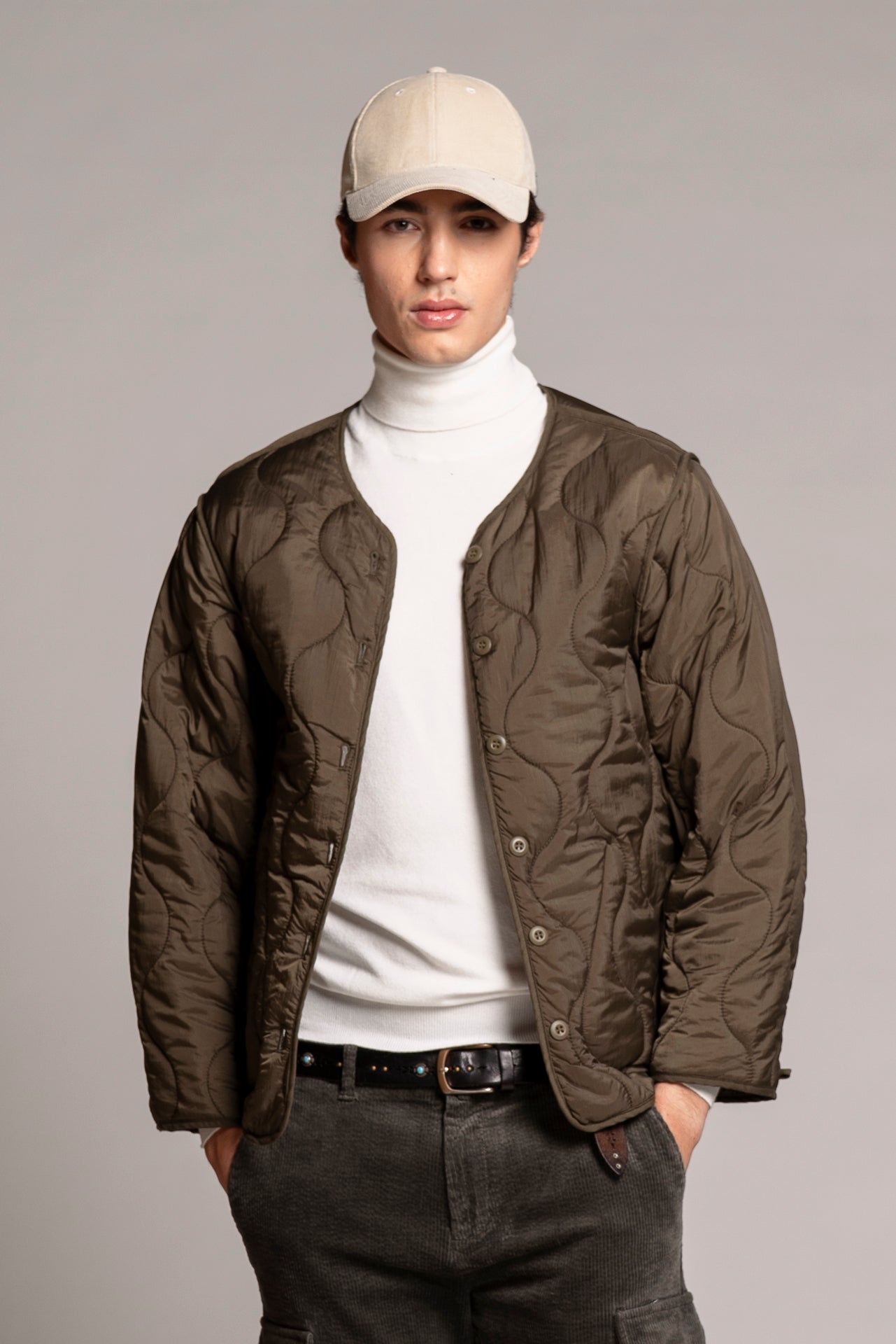 FISHER SAHARIANA JACKET IN TWILL STRETCH