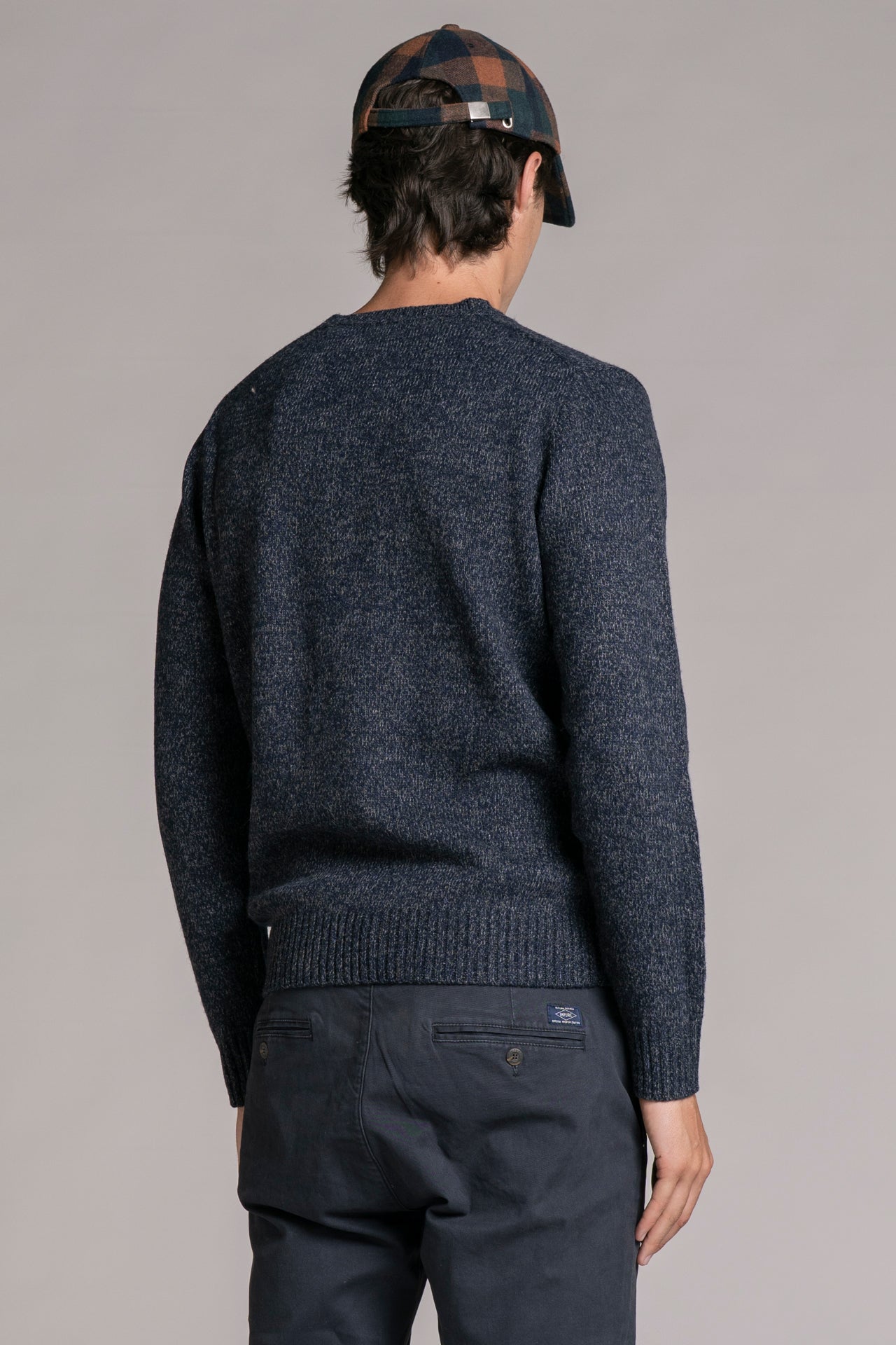DUKE ROUND NECK IN MOULINE'