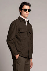 ROY OVERSHIRT IN MIXED WOOL