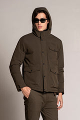 LOUIS JACKET HOODIE IN POLYESTER