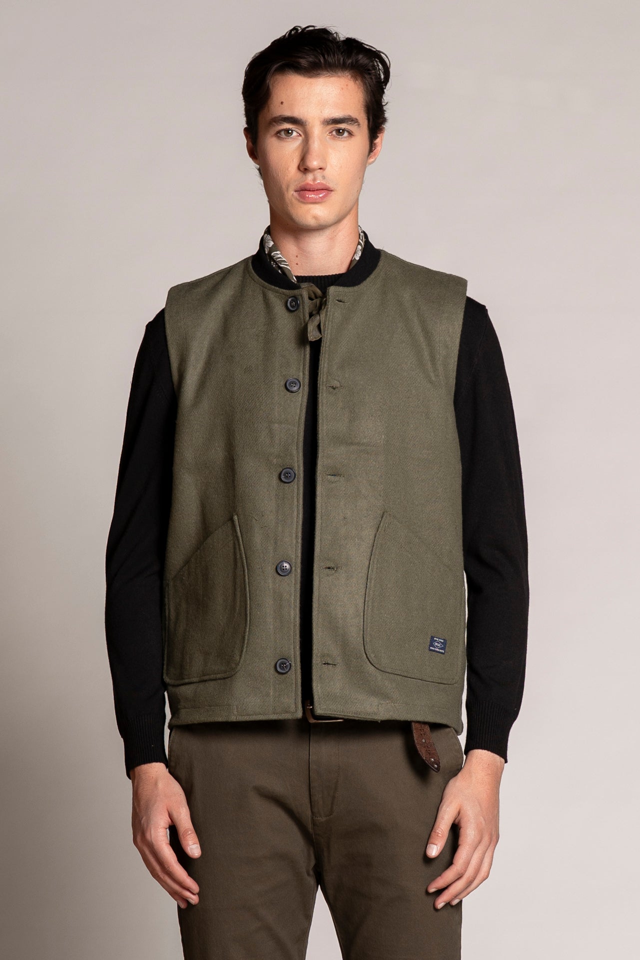 MARSH GILET MIXED WOOL