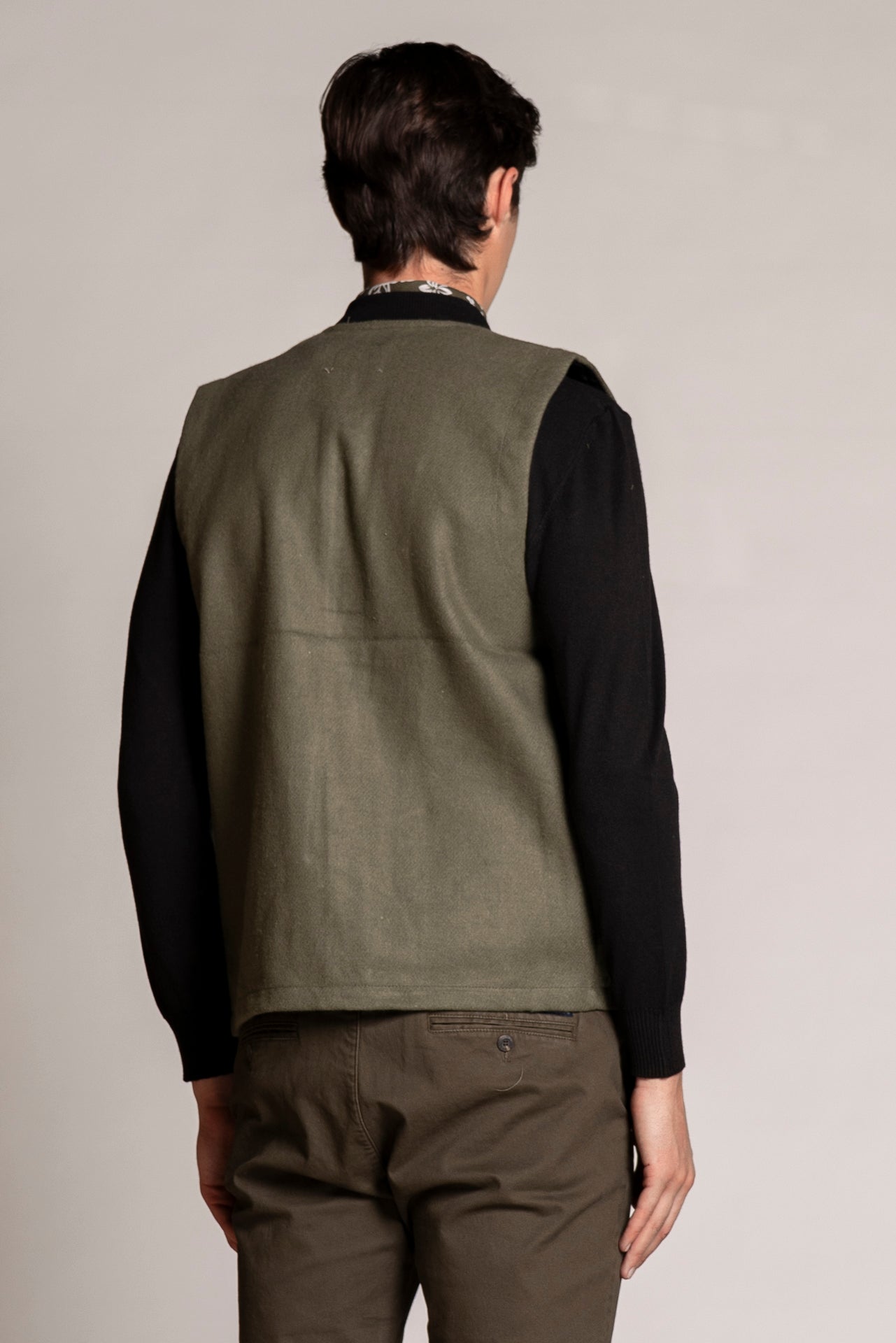 MARSH GILET MIXED WOOL