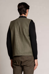 MARSH GILET MIXED WOOL