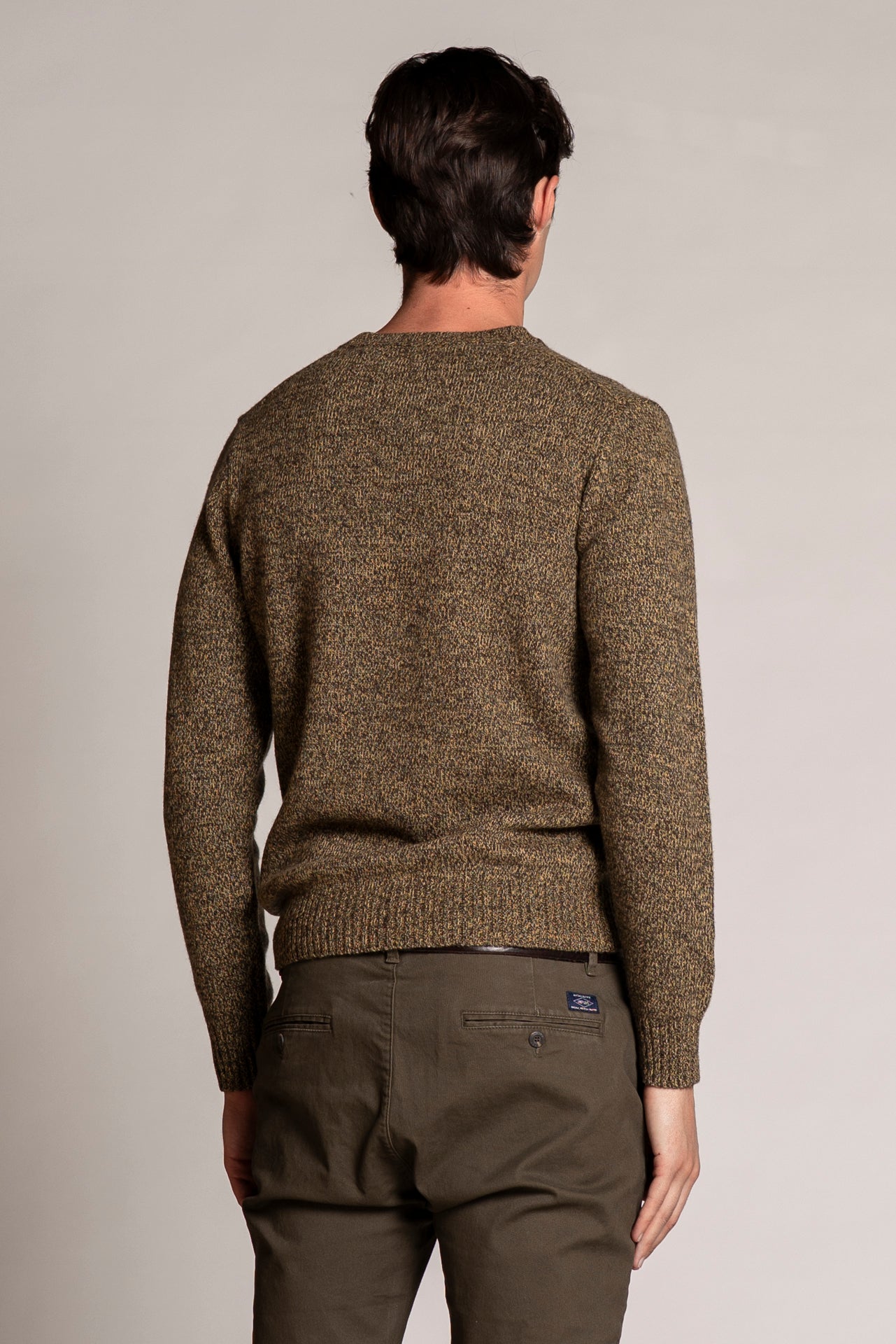 DUKE ROUND NECK IN MOULINE'