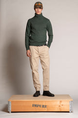 JOHN TURTLE NECK IN MOULINE'