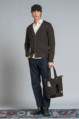 CHAD CARDIGAN IN MIXED WOOL