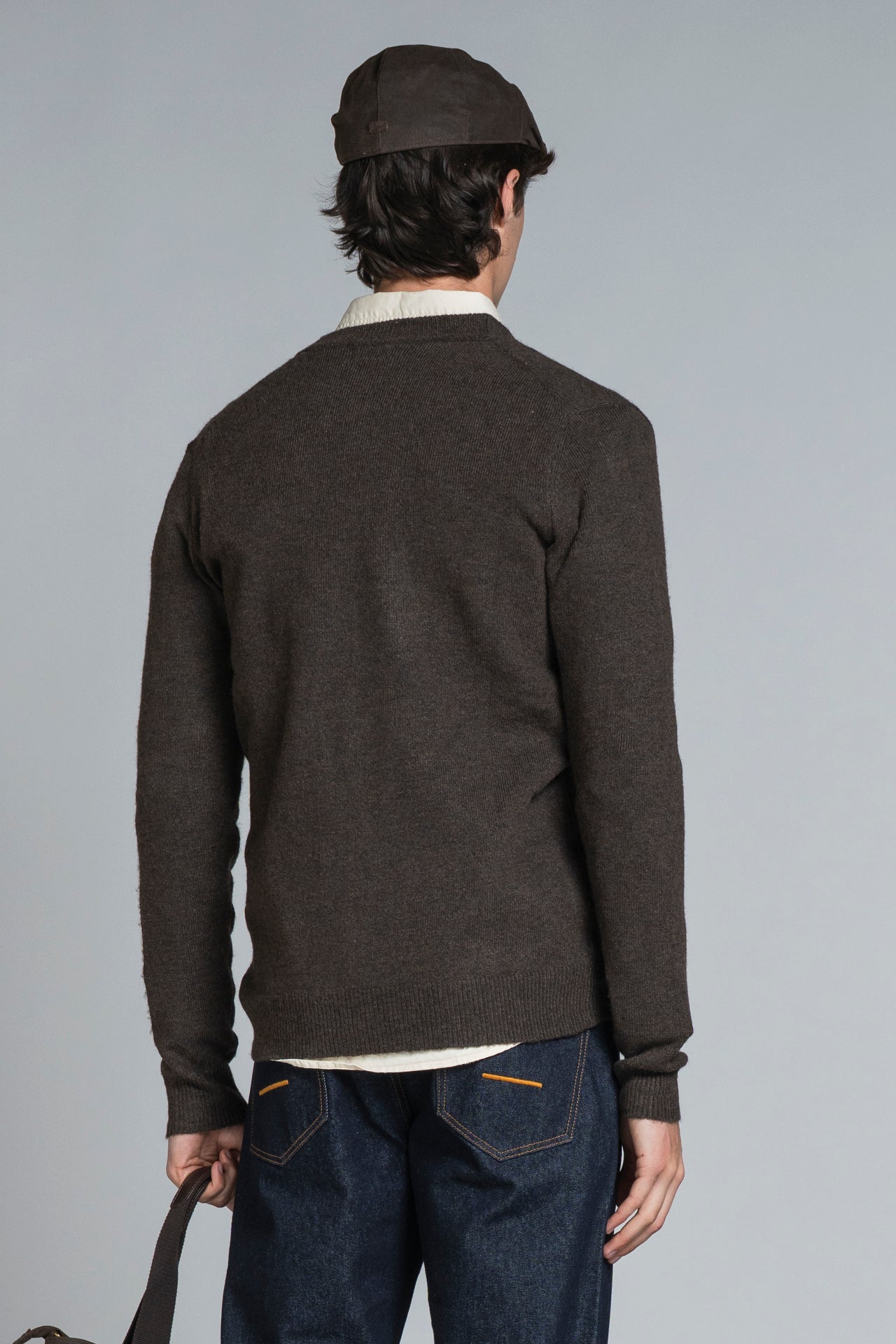 CHAD CARDIGAN IN MIXED WOOL