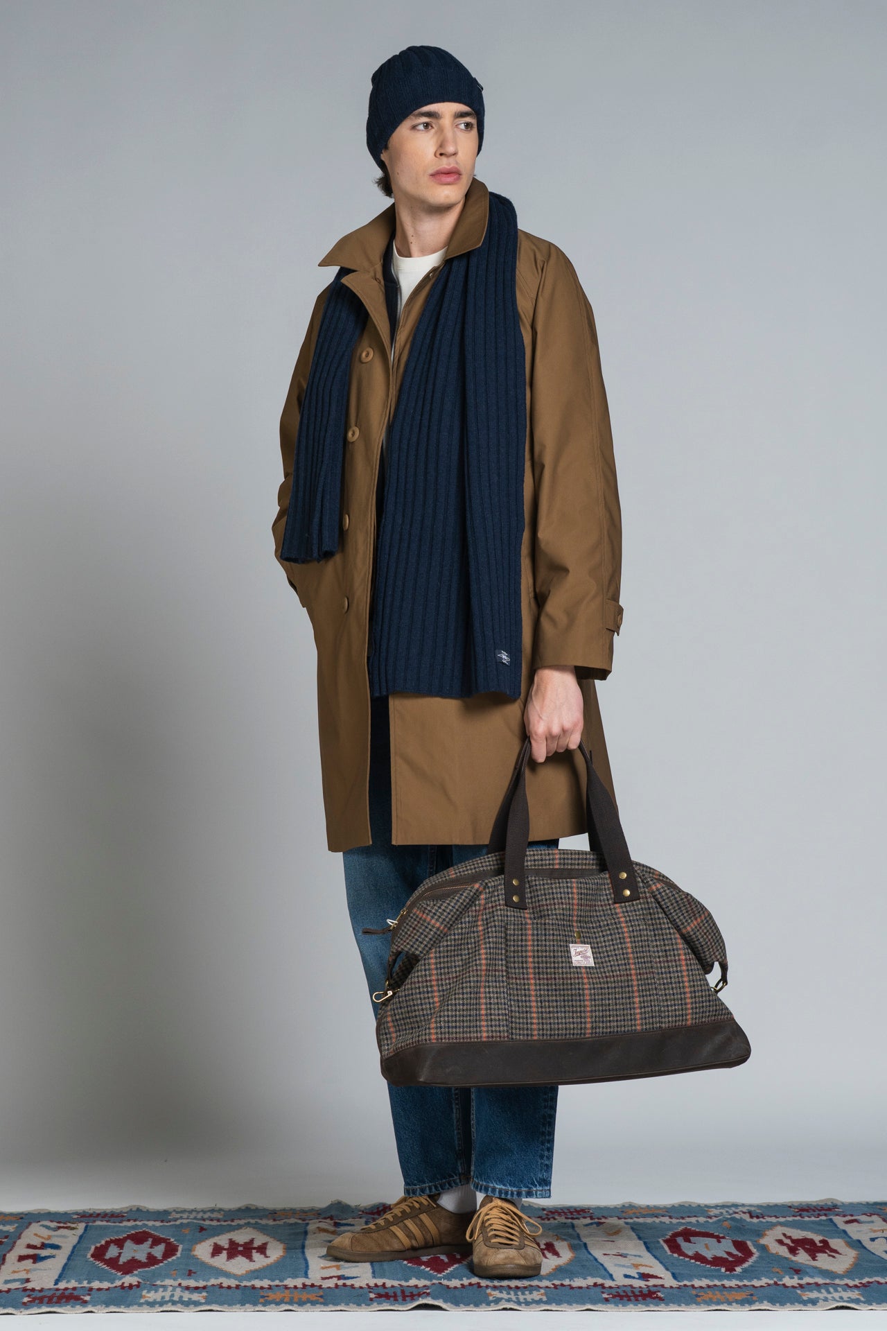 CLARENCE TRENCH IN MIXED COTTON