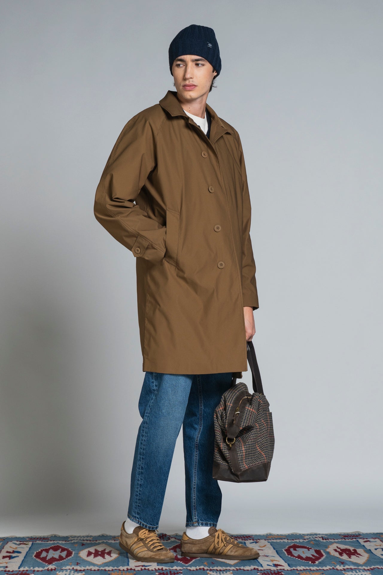 CLARENCE TRENCH IN MIXED COTTON