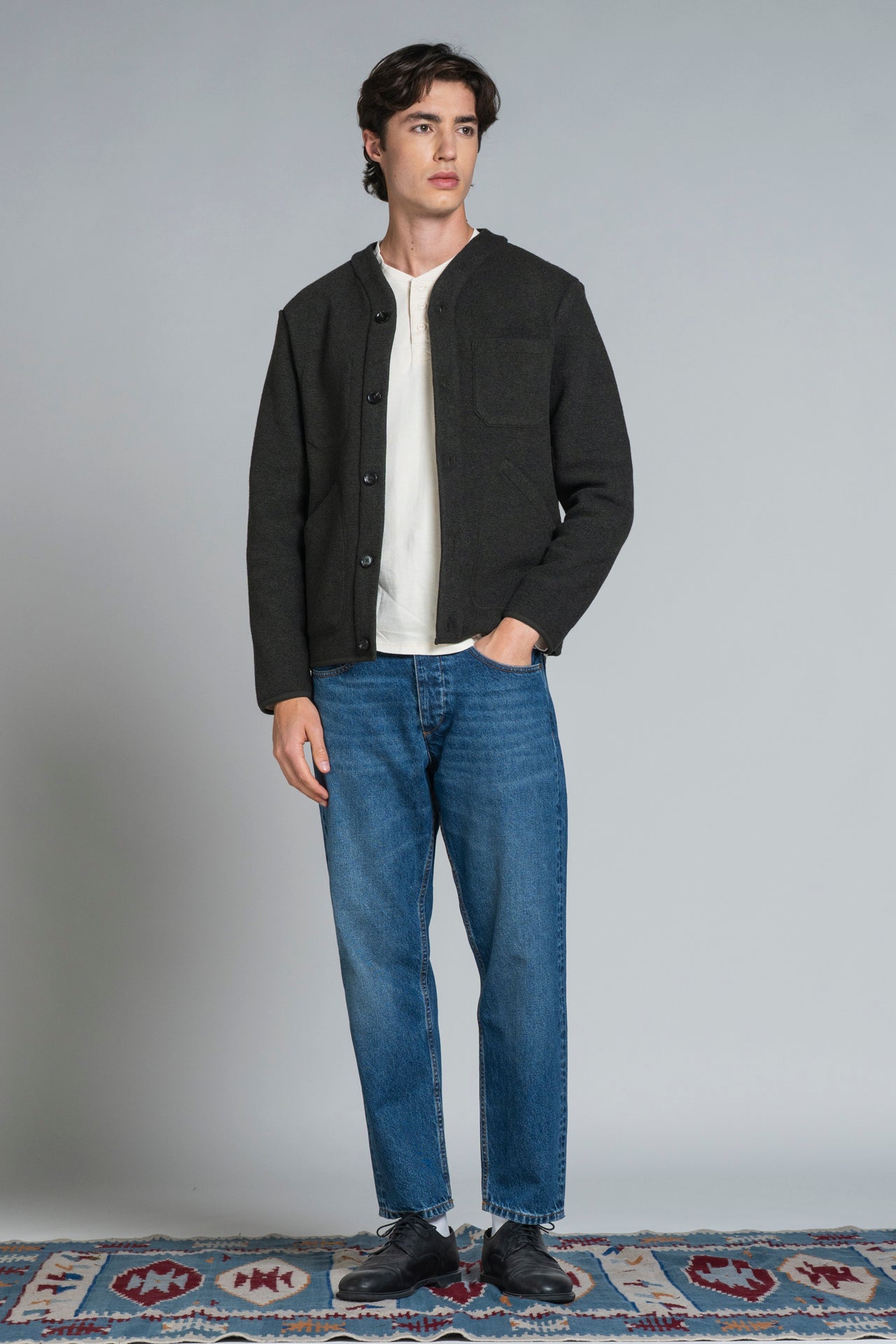 DOVERJACKET IN BOILED WOOL