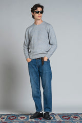 DUKE ROUND NECK IN MOULINE'