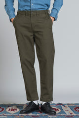 THEO CHINO LONG IN TWILL STRETCH